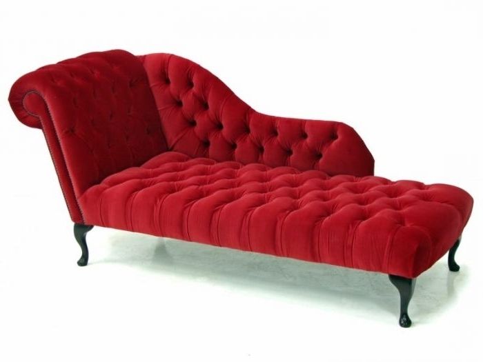 Red Chaise Lounges Within Most Up To Date Red Colours For Leather Chaise Lounge Chair : 21 Amazing Red (View 2 of 15)