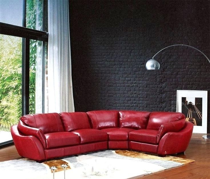 Red Leather Couches For Living Room Throughout Well Known Decorating Ideas Living Room Red Leather Sofa The Best Sofas On (View 8 of 10)