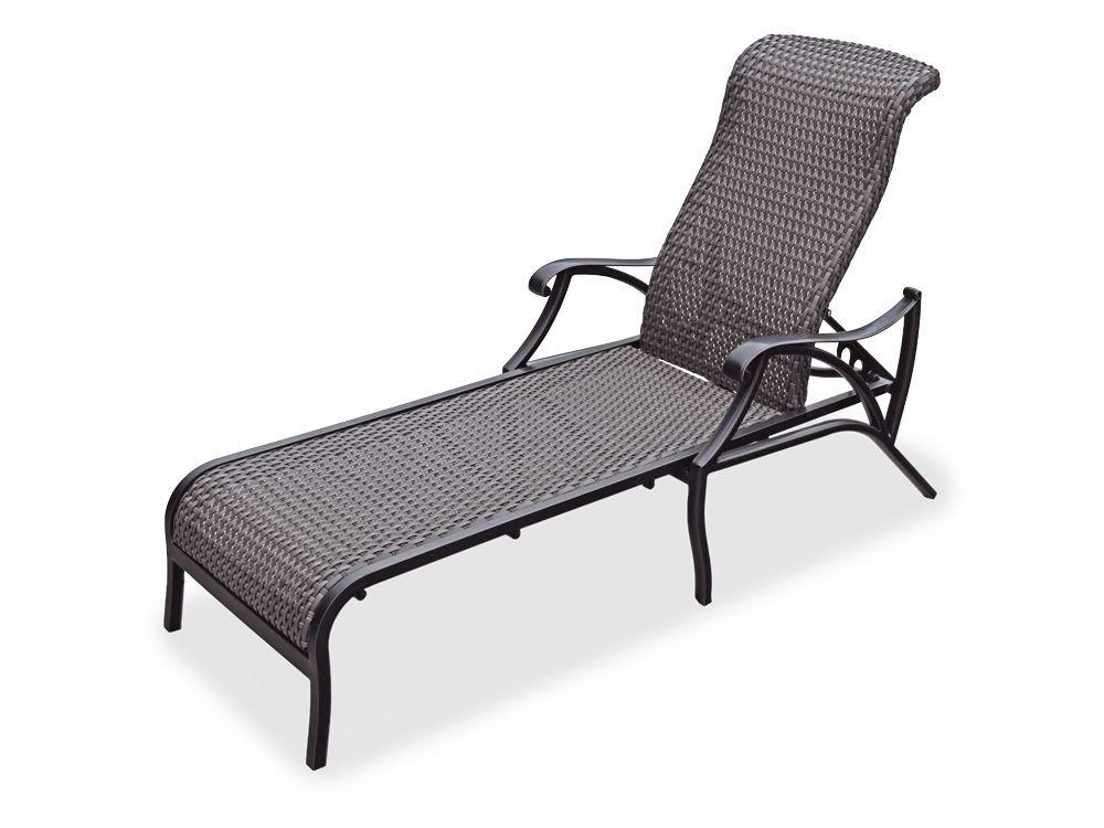 Sanblasferry For Recent Outdoor Cast Aluminum Chaise Lounge Chairs (Photo 10 of 15)