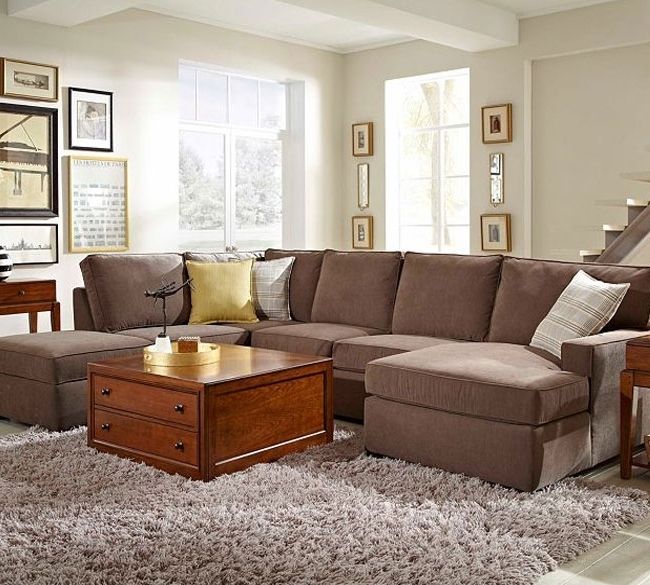 Sectional Sofas At Broyhill With Regard To Well Known Raphael 6636 Sectional (Photo 2 of 10)