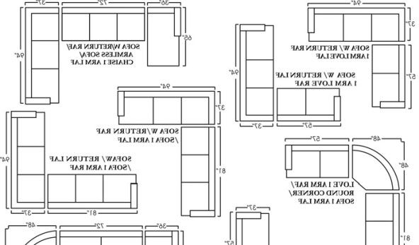 Sectional Sofas By Size Regarding Most Up To Date Sectional Sofa: Sectional Sofas Sizes Large U Shaped Apartment (View 2 of 10)