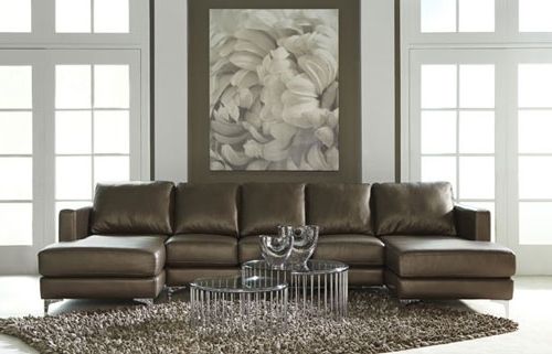 Sectional Sofas With 2 Chaises For Most Current Sectional Sofa. Couture Sectional Sofa With 2 Chaises: Glamorous (Photo 1 of 10)