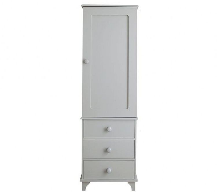 Single White Wardrobes With Drawers In Popular Wardrobes – The Dormy House (View 12 of 15)