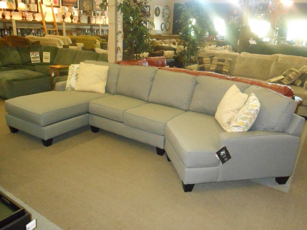 Sofa Beds Design: Astonishing Contemporary Sectional Sofa With With Regard To Well Known Grey Chaise Sectionals (View 12 of 15)