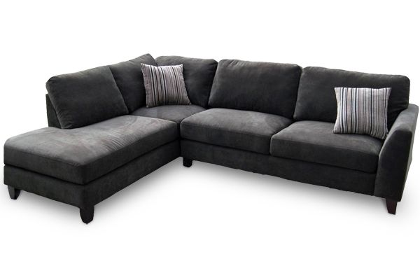 Sofa Beds Design: Inspiring Modern Charcoal Grey Sectional Sofa Within Well Liked Grey Chaise Sectionals (View 6 of 15)