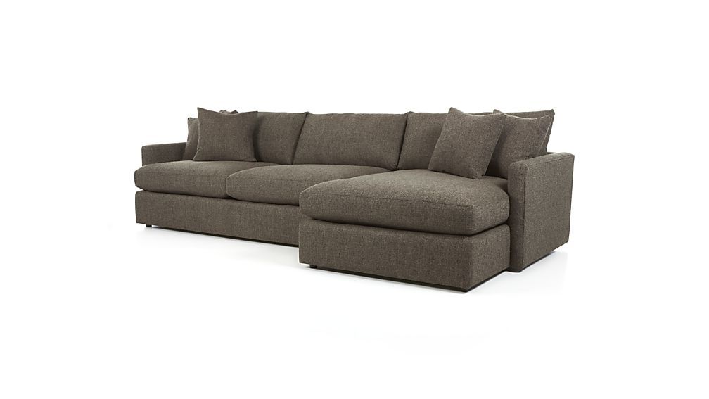 Sofa : Impressive One Seat Sectional Sofa Lounge Ii 2 Piece One Regarding Latest 2 Seat Sectional Sofas (View 5 of 10)