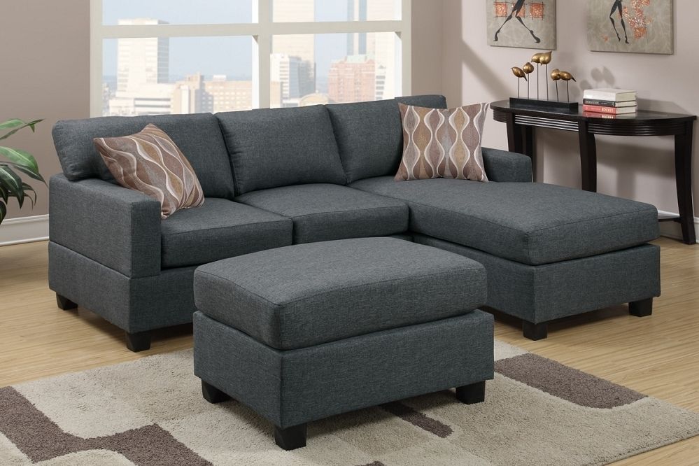 Sofas With Reversible Chaise With Regard To Best And Newest Grey Sectional Sofa With Chaise (Photo 10 of 15)