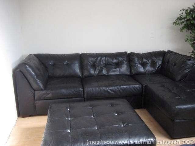 Soft Leather Couches Faux Leather Couch Gorgeous Leather Sectional In Best And Newest Leather Sectionals With Chaise And Ottoman (View 5 of 10)