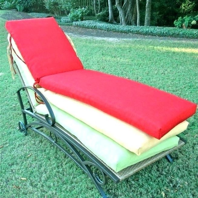 Steamer Lounge Cushions – Voetbalxl With Regard To Famous Cushion Pads For Outdoor Chaise Lounge Chairs (View 12 of 15)