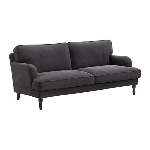 Stocksund Sofa – Nolhaga Dark Gray, Black – Ikea With Regard To Trendy Ikea Chaise Couches (View 15 of 15)
