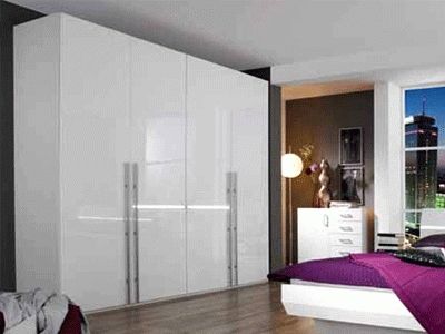 Tamra 4 Door High Gloss Wardrobe – Warehouse Prestwich, Manchester For Preferred Gloss Wardrobes (View 7 of 15)