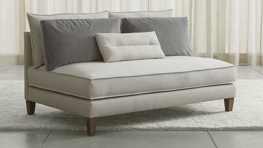 Featured Photo of 10 Best Small Armless Sofas