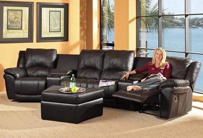 Theatre Sectional Sofas Intended For Preferred Theater Sectional Sofas Home Theatre Sectional Sofa Centerfieldbar (Photo 1 of 10)
