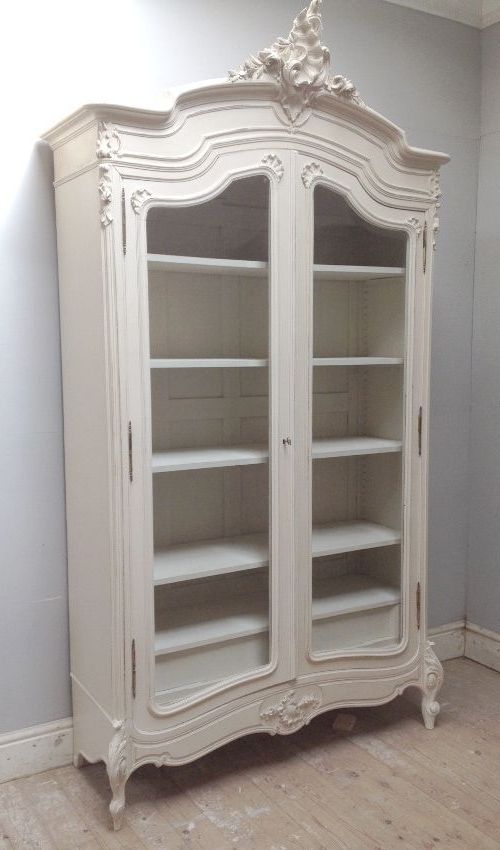 Trendy Beautiful Rococo French Armoire / Antique C (View 9 of 15)