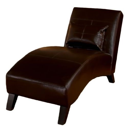Trendy Laguna Brown Leather Chaise Lounge – Furniturendecor In Brown Leather Chaises (View 7 of 15)