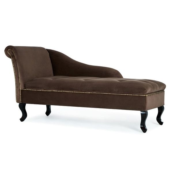 Tufted Chaise Lounge Chairs Within 2017 Belleze Velveteen Tufted Open Fold Spa Chaise Lounge Chair Couch (View 11 of 15)