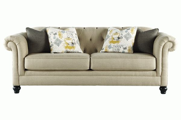 Tufted Sofa From Ashley Furniture. Update: Got It March '15 And Pertaining To 2018 Ashley Tufted Sofas (Photo 2 of 10)