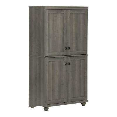 Wardrobes And Armoires For Latest Gray – Armoires & Wardrobes – Bedroom Furniture – The Home Depot (View 9 of 15)