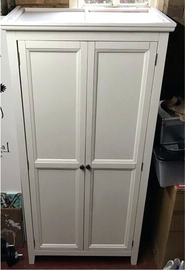 Wardrobes ~ Solid Wood White 3 Door Wardrobe Team 7 Valore With Recent Cheap Double Wardrobes (View 13 of 15)