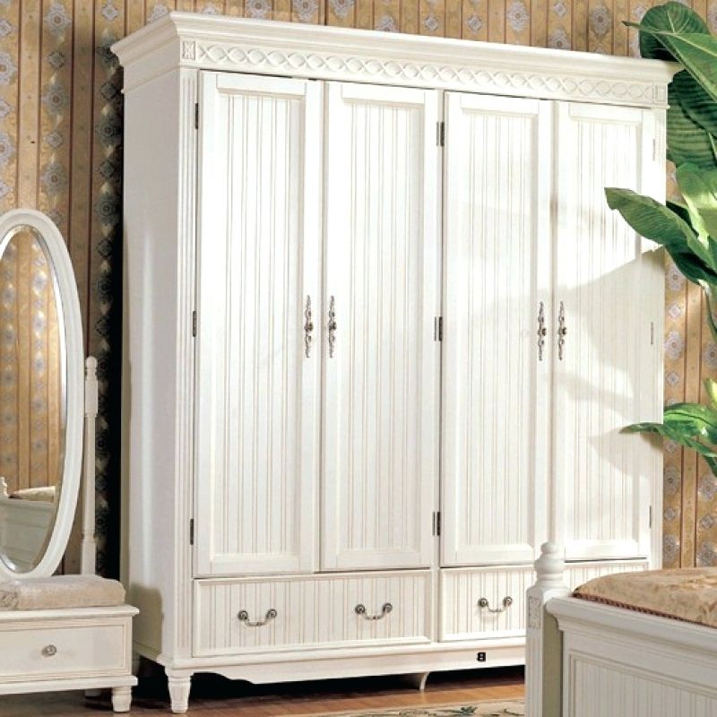 Wardrobes ~ Wooden White Wardrobe Wood Furniture Manufacturers Inside Widely Used White Wooden Wardrobes (View 9 of 15)