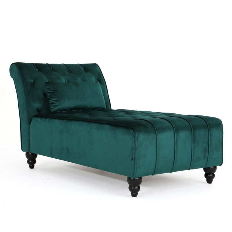 Wayfair For Velvet Chaise Lounges (View 1 of 15)