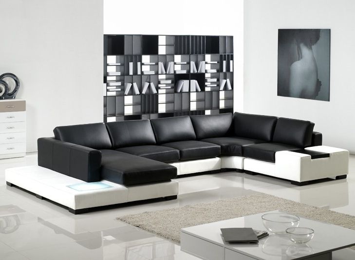 Well Known Astounding Unique Black And White Sofas 57 On Modern Sofa Ideas Pertaining To Black And White Sofas (Photo 1 of 10)