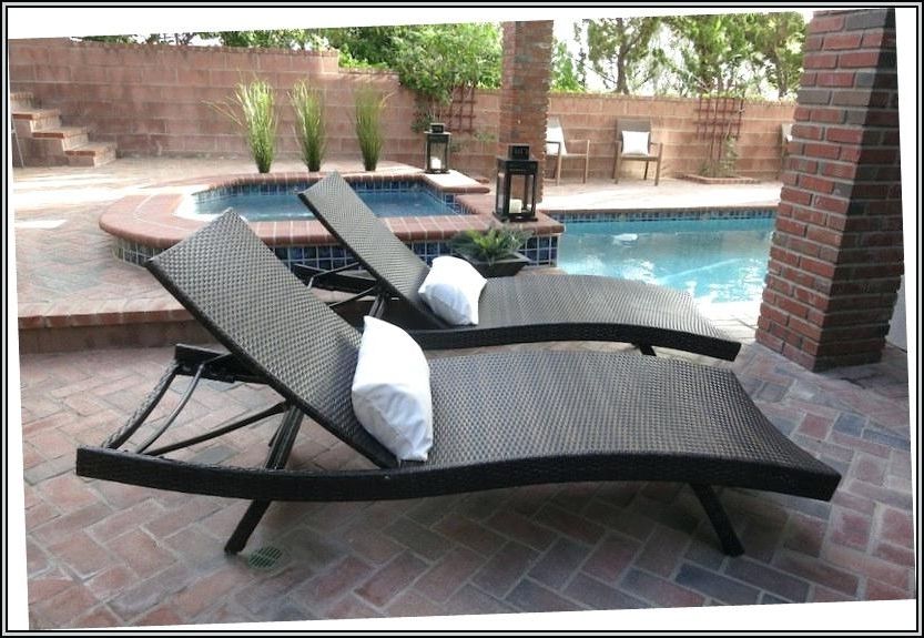 Featured Photo of 15 The Best Chaise Lounge Chairs at Costco