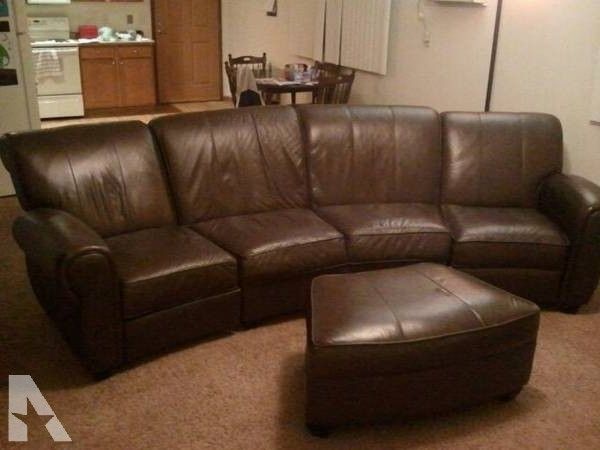 Well Known Curved Sectional Sofas With Recliner With Charming Recliner Leather Sofa Reclining Leather Sofa Thearmchairs (View 10 of 10)