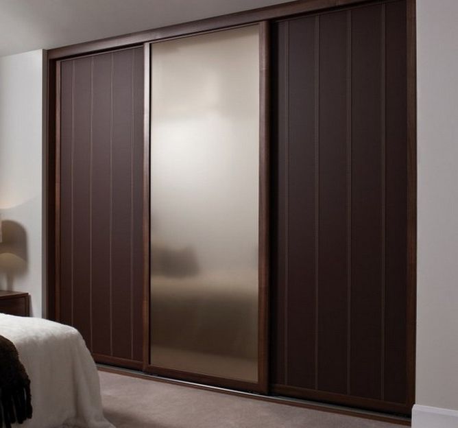 Well Known Dark Wood Sliding Wardrobe Doors Design Inspiration – Interior Regarding Dark Wood Wardrobes With Sliding Doors (View 1 of 15)