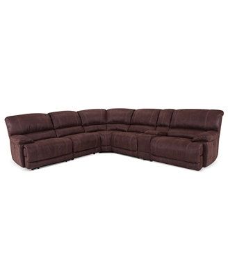 Well Known Jedd Fabric 6 Piece Power Reclining Sectional Sofa (2 Power Motion Within Jedd Fabric Reclining Sectional Sofas (Photo 5 of 10)
