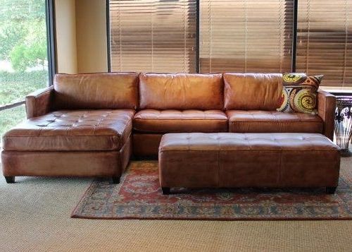 Well Known Leather Sectional Sofas With Chaise In Fantastic Leather Sectional Sofa Chaise Best Ideas About Leather (View 2 of 15)