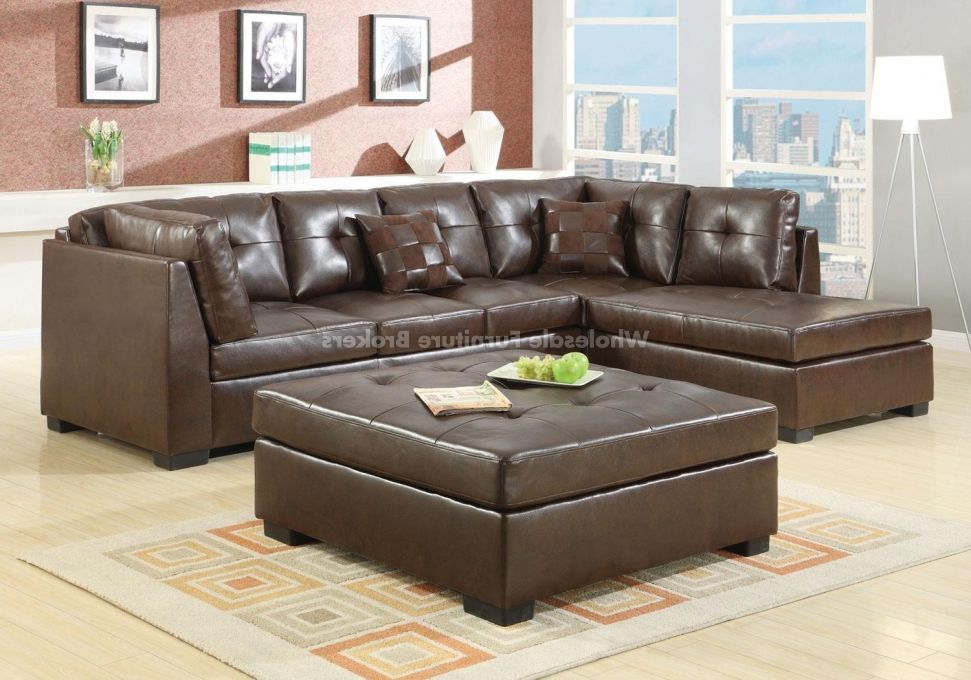 Well Known Sectional Sofa Design: Elegant Sectional Sofas Chaise Chaise Throughout Leather Sectional Sofas With Chaise (View 11 of 15)