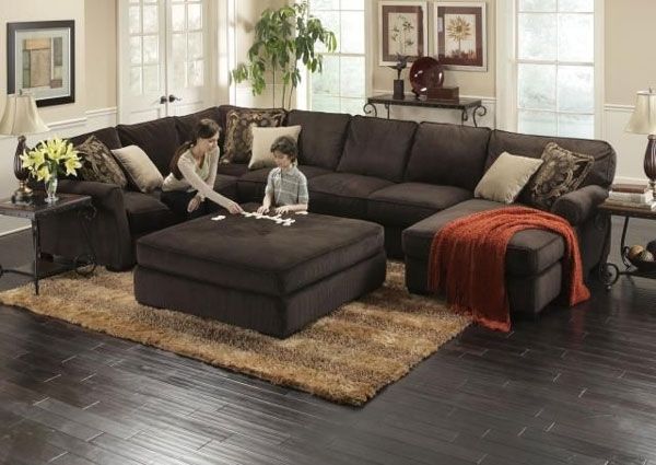 Well Known Sectional Sofas With Oversized Ottoman Inside Sectional Sofa: Extra Ordinary Sectional Sofa With Oversized (View 6 of 10)