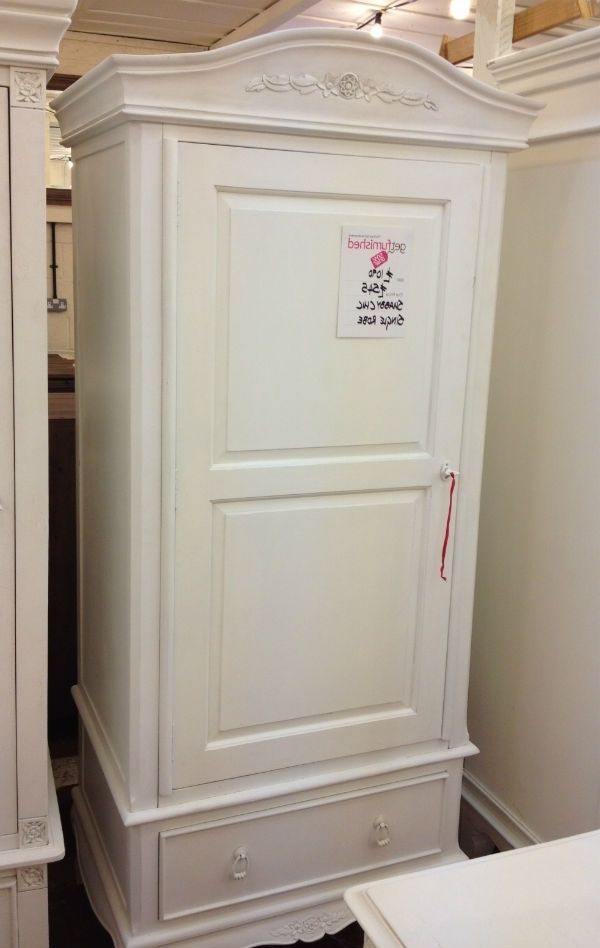 Well Known Shabby Chic Single Wardrobe – Clearance In Shabby Chic Wardrobes (View 14 of 15)