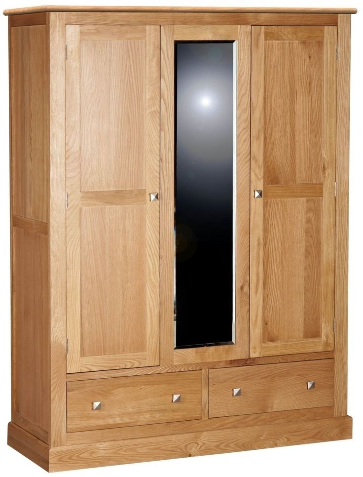 Well Known Triple Oak Wardrobes Throughout 11 Best Aspen Solid Oak Furniture Images On Pinterest (View 14 of 15)