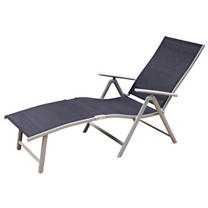 Well Liked Chaise Lounge Chairs With Face Hole In Amazon : Toucan Outdoor Deluxe Aluminum Beach Yard Pool (Photo 8 of 15)