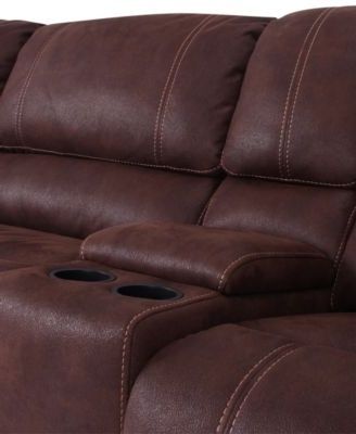 Well Liked Jedd Fabric 6 Pc. Power Motion Reclining Sectional Sofa (2 Intended For Jedd Fabric Reclining Sectional Sofas (Photo 2 of 10)