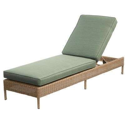 Well Liked Outdoor Chaise Lounges – Patio Chairs – The Home Depot With Regard To Metal Chaise Lounge Chairs (Photo 1 of 15)