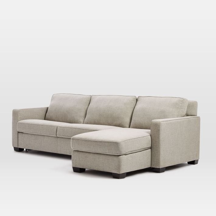 West Elm Intended For Chaise Sofa Sleepers (Photo 14 of 15)