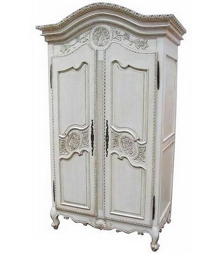 White Antique Wardrobes Pertaining To 2018 Important Considerations To Choose The Best Vintage Wardrobes (View 10 of 15)