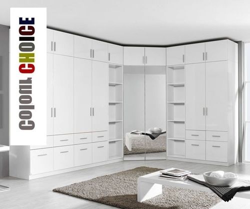 White Gloss Wardrobes Sets Pertaining To Most Popular Bedroom Furniture (View 8 of 15)