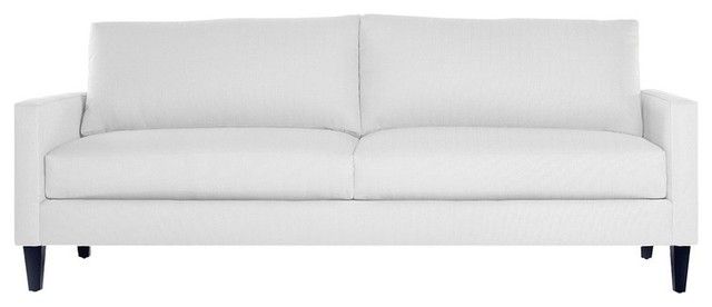 White Modern Sofas Intended For Favorite White Modern Sofa Bed Tags : White Modern Sofa Pottery Barn Tufted (View 6 of 10)