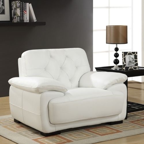 White Sofa Chairs Regarding Preferred Sofa (View 3 of 10)