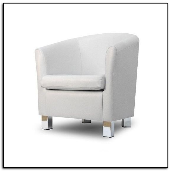 Featured Photo of  Best 10+ of White Sofa Chairs