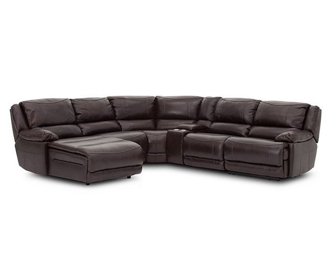 Widely Used 6 Piece Leather Sectional Sofas With Everest 6 Pc. Sectional – Furniture Row (Photo 6 of 10)