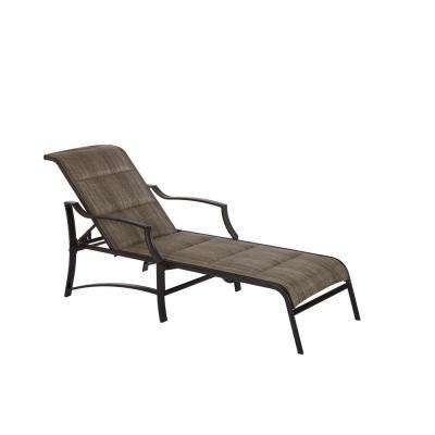 Widely Used Deck Chaise Lounge Chairs With Sling Patio Furniture – Hampton Bay – Outdoor Chaise Lounges (View 8 of 15)