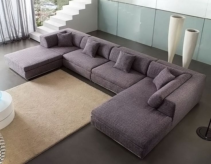 Widely Used U Shaped Sectional Sofas For U Shaped Sectional Sofa Ideas – S3net – Sectional Sofas Sale (Photo 4 of 10)
