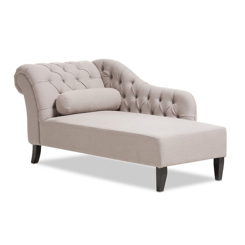 Willa Arlo Interiors Rudd Tufted Chaise Lounge & Reviews (View 3 of 15)