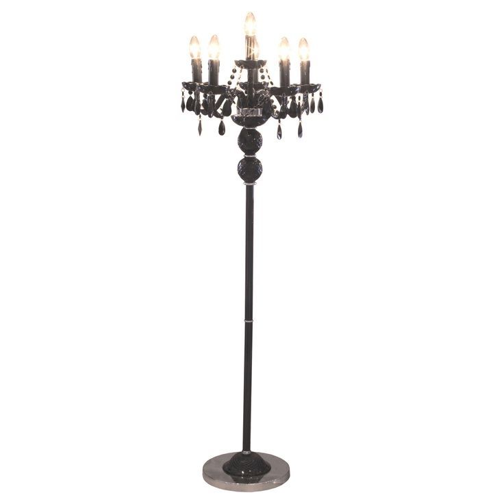 12 Best Selecting The Best Chandelier Floor Lamp For The House In 2018 Black Chandelier Standing Lamps (View 7 of 10)