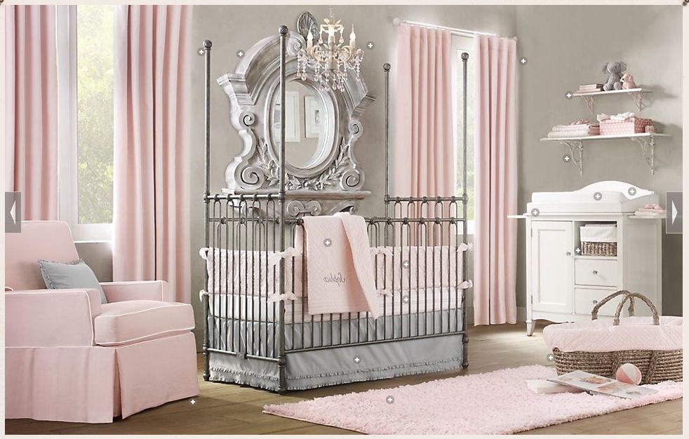 2017 Chandeliers For Girl Nursery Throughout Home Design : Fascinating Chandelier For Baby Room Various Beautiful (View 2 of 10)